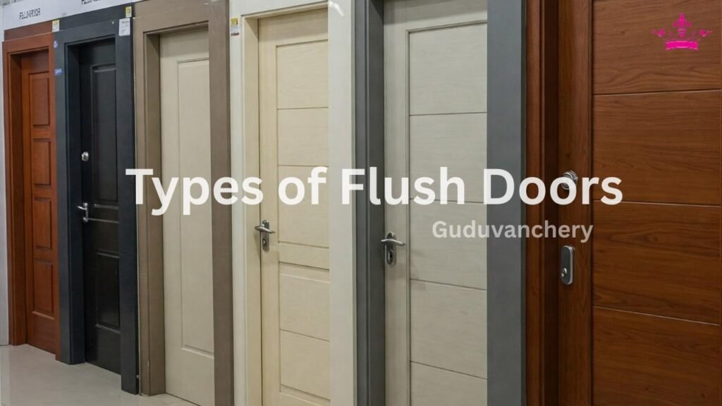 types of flush doors