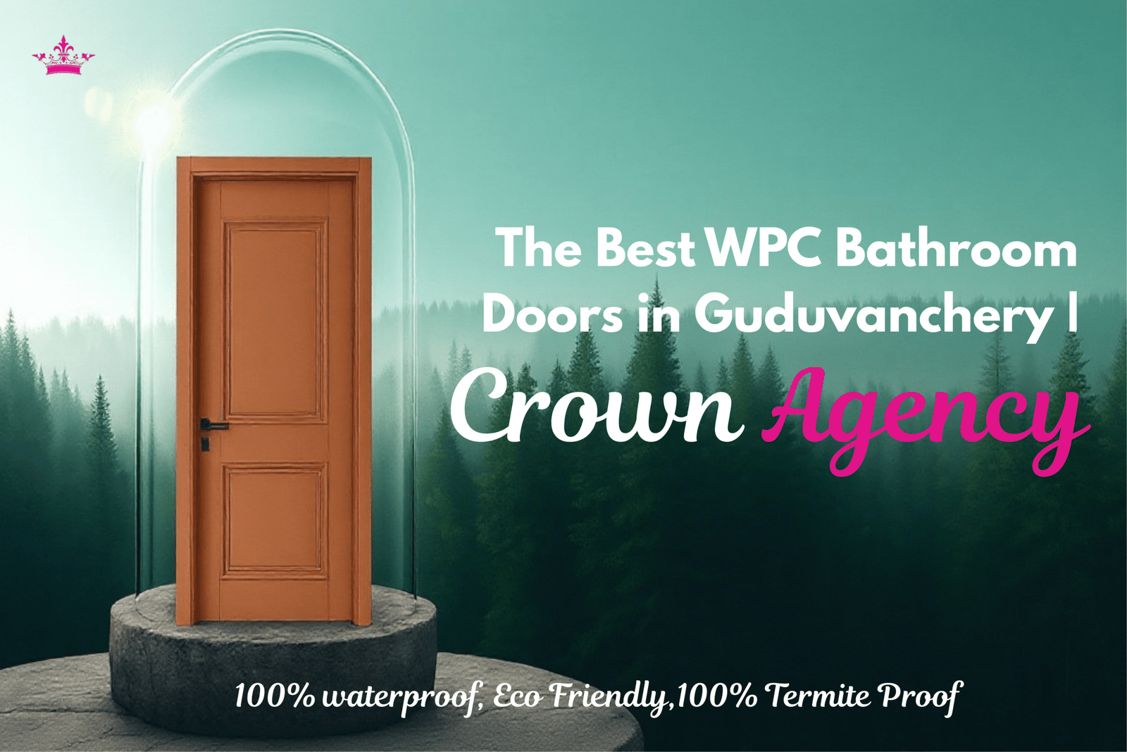 WPC Bathroom Doors in Guduvanchery